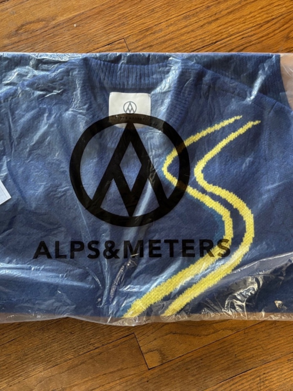 Alps & Meters Ski Race Knit Powder 8 New